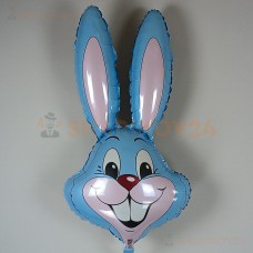 Шар (35''/89 см) Фигура, Заяц Голубой